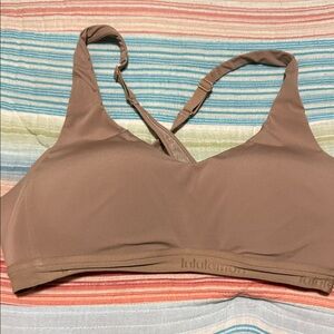 lululemon athletica Tan Sports Bra
